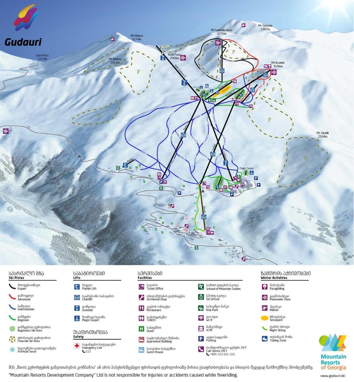 Ski Heaven Gudauri Eksteriør bilde